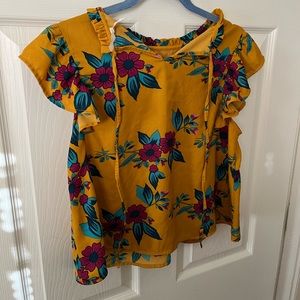 True Destiny Off The Shoulder Floral Top. Good Condition.
